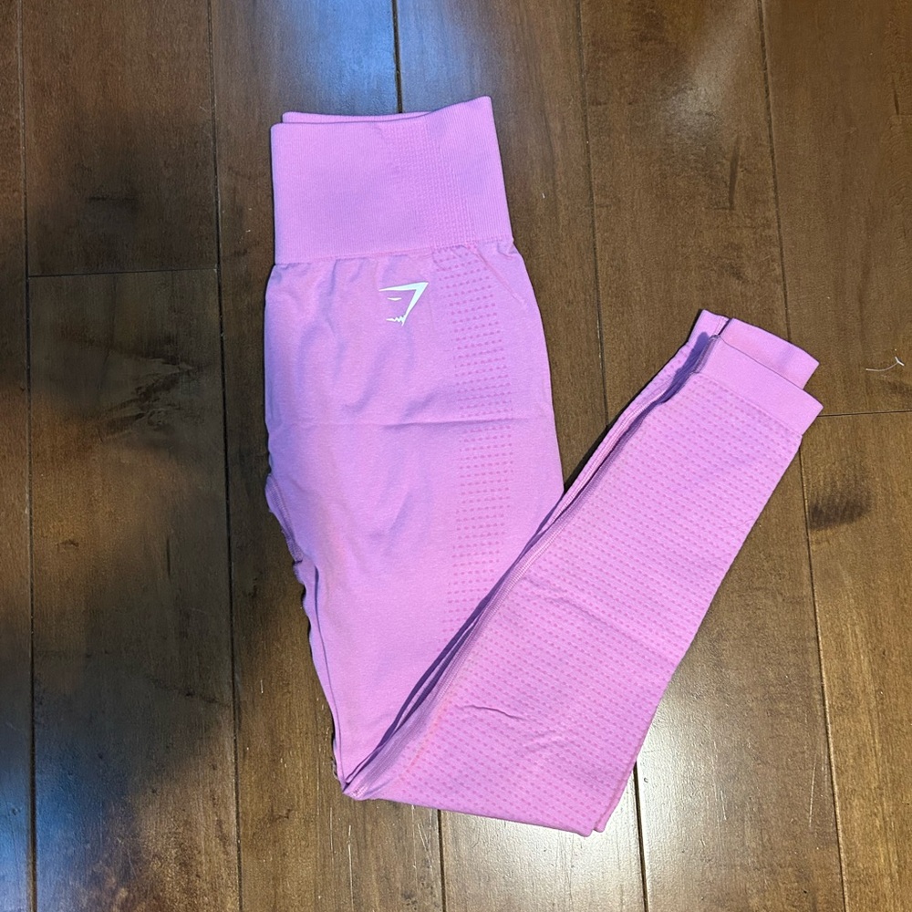 Gymshark Vital Seamless 2.0 Pink Leggings, small